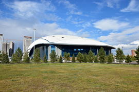 Велотрек.  Астана - дверец спорта 