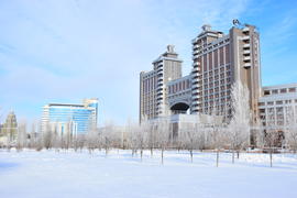 Астана - Офис компании КазМунайГаз