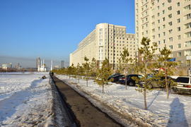 Астана, многоэтажные жилые дома 