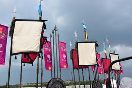 Празднование дня города в Астане. Казахстан