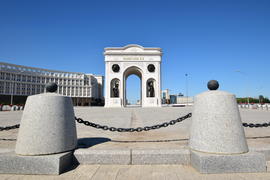 Астана - триумфальная арка. Казахстан