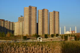 Астана - многоэтажные жилые дома