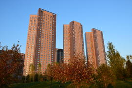 Астана - многоэтажные жилые дома