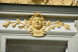 Германия, Мюнхен, замок Нимфенбург. Детали здания 