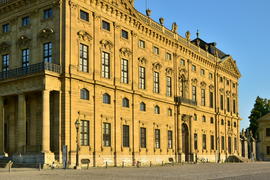 Город Вюрцбург резиденция