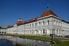 Германия, Мюнхен, панорама на замок Нимфенбург 