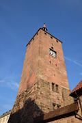 Германия - город Нюрнберг. Башня старинного здания 