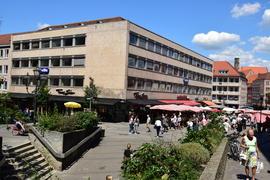 Германия - город Нюрнберг. Архитектура города 