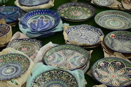 Празднование дня города в Астане. Казахстан