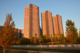 Астана - многоэтажные жилые дома