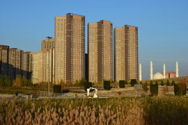 Астана - многоэтажные жилые дома