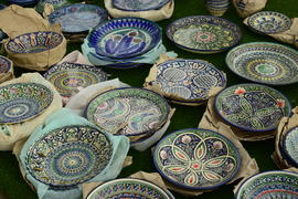 Празднование дня города в Астане. Казахстан