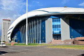 Велотрек.  Астана - дверец спорта 