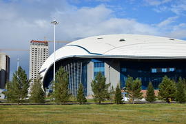 Велотрек.  Астана - дверец спорта 