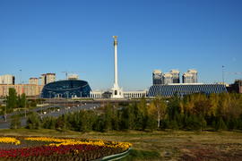 Астана - Площадь независимости