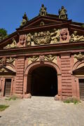Германия - Город Вюрцбург, Ворота  замке Мариенберг 