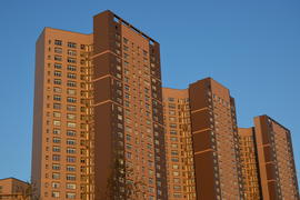 Астана - многоэтажные жилые дома