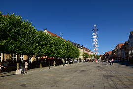 Германия - город Байройт, улицы города 