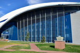 Велотрек.  Астана - дверец спорта 