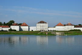 Германия, Мюнхен, панорама на замок Нимфенбург 