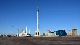 Астана - Площадь независимости