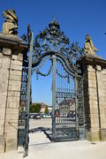 Германия - Город Вюрцбург, кованные ворота 