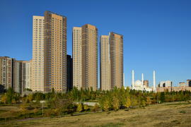 Астана - высотные здания 