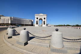 Астана - триумфальная арка. Казахстан