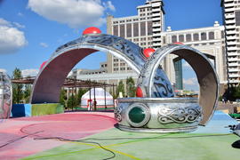 Астана - Этнический фестиваль летом 2017