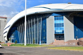 Велотрек.  Астана - дверец спорта 