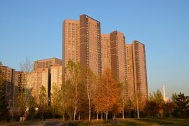 Астана - многоэтажные жилые дома