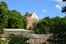 Германия - город Нюрнберг. Памятник архитектуры 