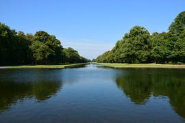 Германия, Мюнхен, замок Нимфенбург. Парк при дворце 