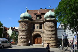 Германия - город Нюрнберг. Памятник Архитектуры 