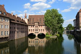 Германия - город Нюрнберг. Памятник архитектуры 