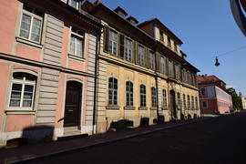 Германия - город Ансбах под Нюрнбергом. Памятник архитектуры 