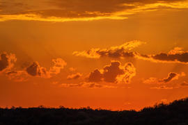 012  Небо над Арбековским лесом в Запрудном. Пенза. 26.09.2015