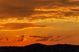 014  Небо над Арбековским лесом в Запрудном. Пенза. 26.09.2015