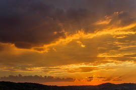 011  Небо над Арбековским лесом в Запрудном. Пенза. 26.09.2015