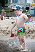Ребенок на пляже
