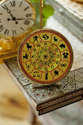 Horoscope and clock