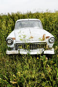 Rusty car Volga