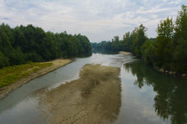 Горная река  в Западной Украине