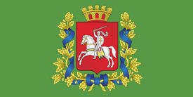 Флаг Витебской области (Vitebsk). Беларусь