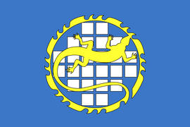 Флаг города Озерск