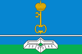 Флаг города Шлиссербурга. Ленинградская область