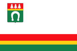 Флаг города Волхова. Ленинградская область