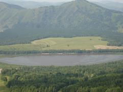 Манжерок. Вид с канатной дороги