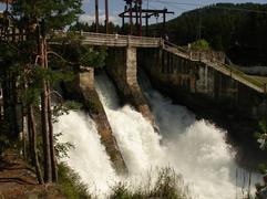 Чемальская ГЭС. 