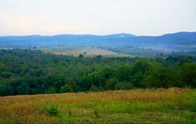 Поля и горы